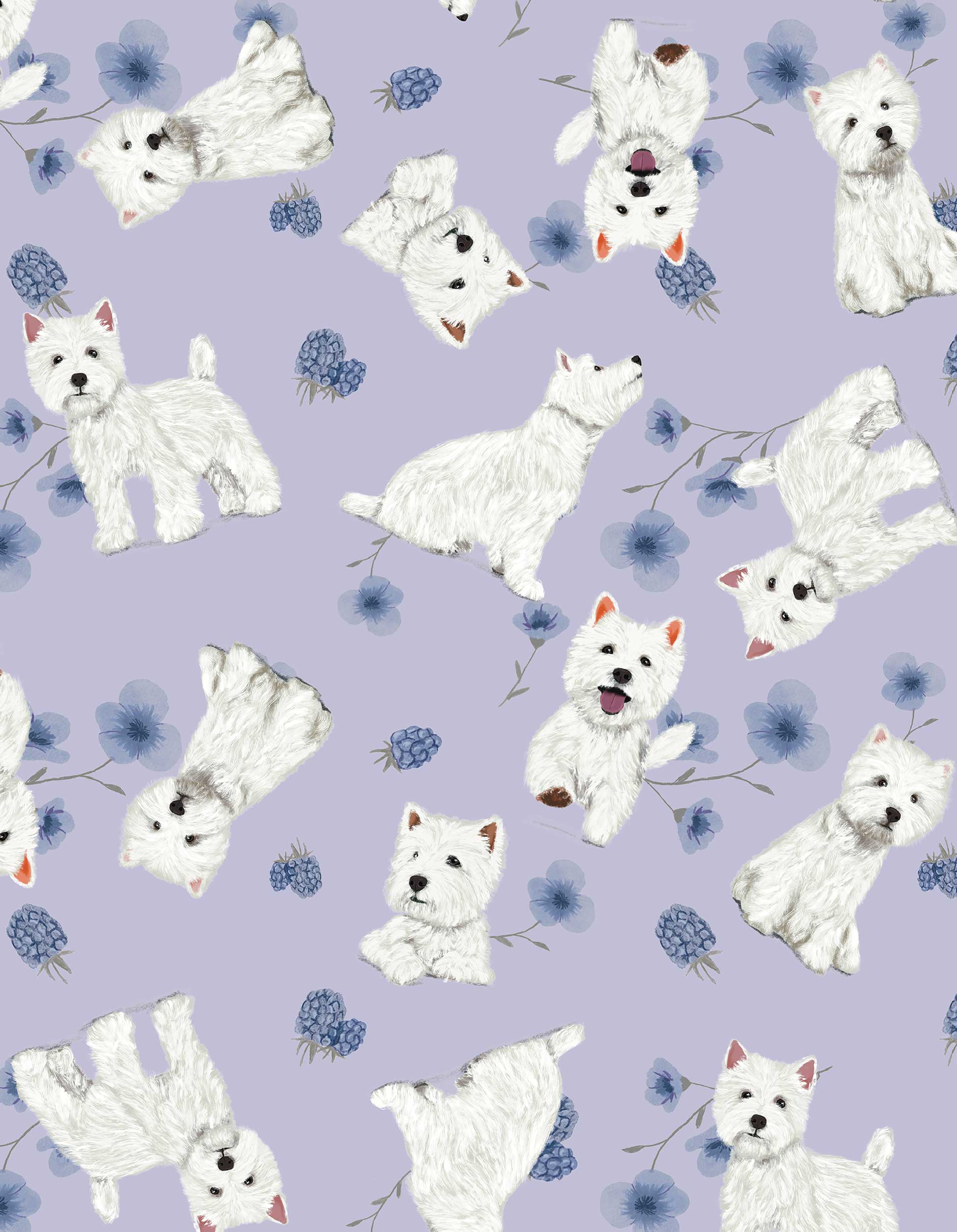PIJAMA PANTALÓN WESTIE LILA TP0065