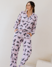 PIJAMA PANTALÓN GATOS NEGROS TP0050