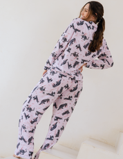 PIJAMA PANTALÓN GATOS NEGROS TP0050