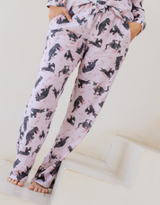 PIJAMA PANTALÓN GATOS NEGROS TP0050