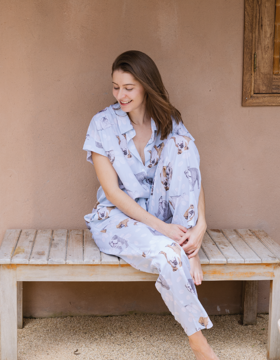 PIJAMA PANTALÓN BULLDOG INGLÉS TP0040