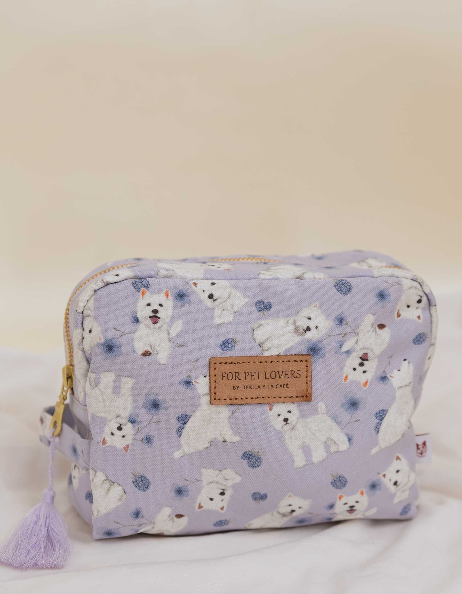 COSMETIQUERA WESTIE LILA CTK001