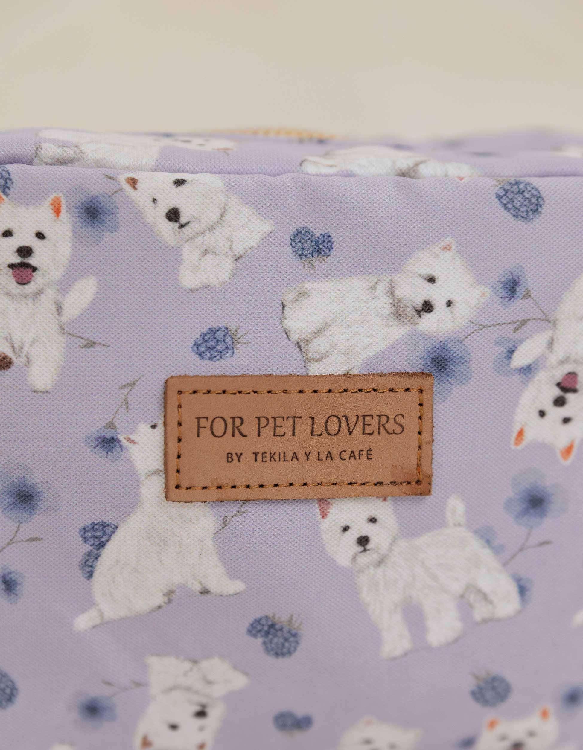 COSMETIQUERA WESTIE LILA CTK001