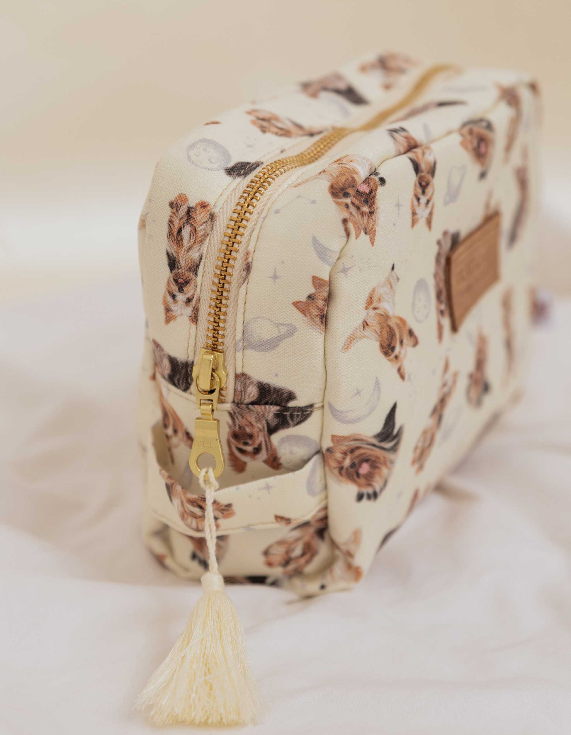 COSMETIQUERA YORKIE AMARILLO CTK001