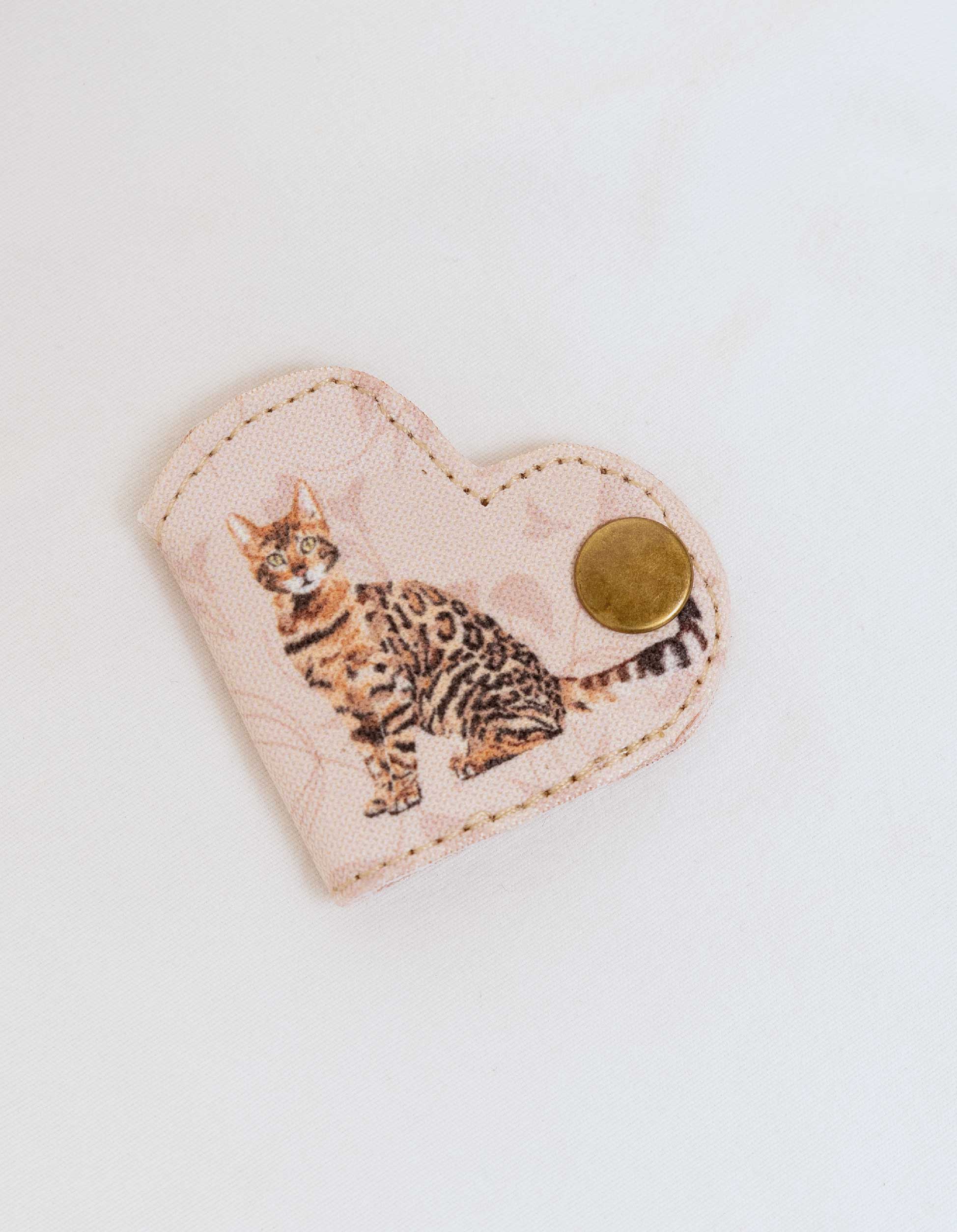 SUJETADOR DE CABLES GATO BENGALÍ STK001