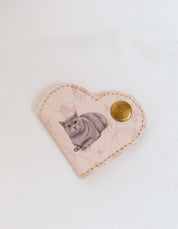 SUJETADOR DE CABLES GATO RUSO AZUL STK001