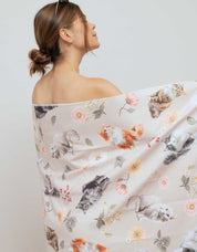 TOALLA GATOS  PELUDOS NUDE TTK001