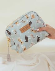 COSMETIQUERA PERROS CRIOLLOS AZUL CTK001