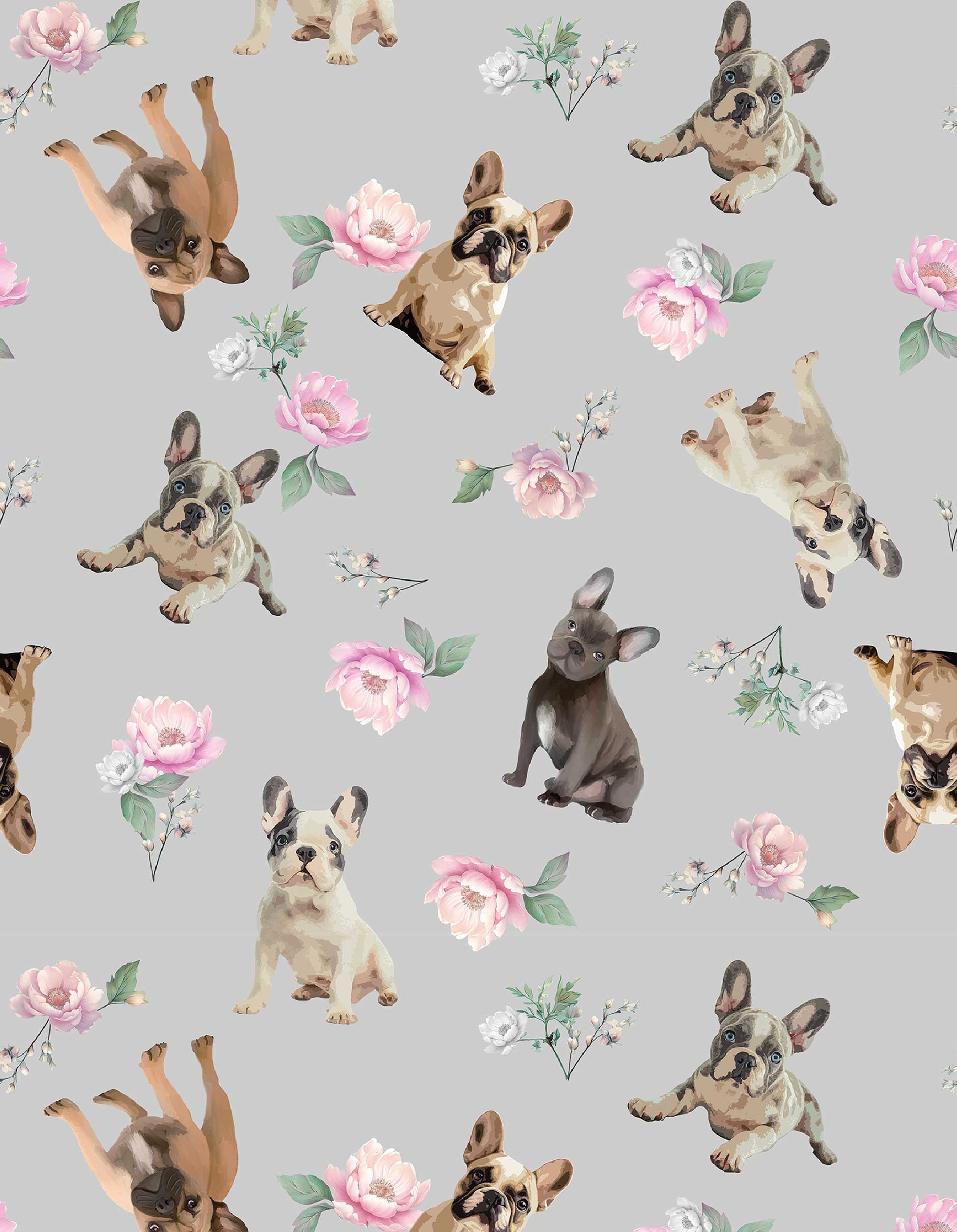 COSMETIQUERA BULLDOG FRANCÉS GRIS CTK001