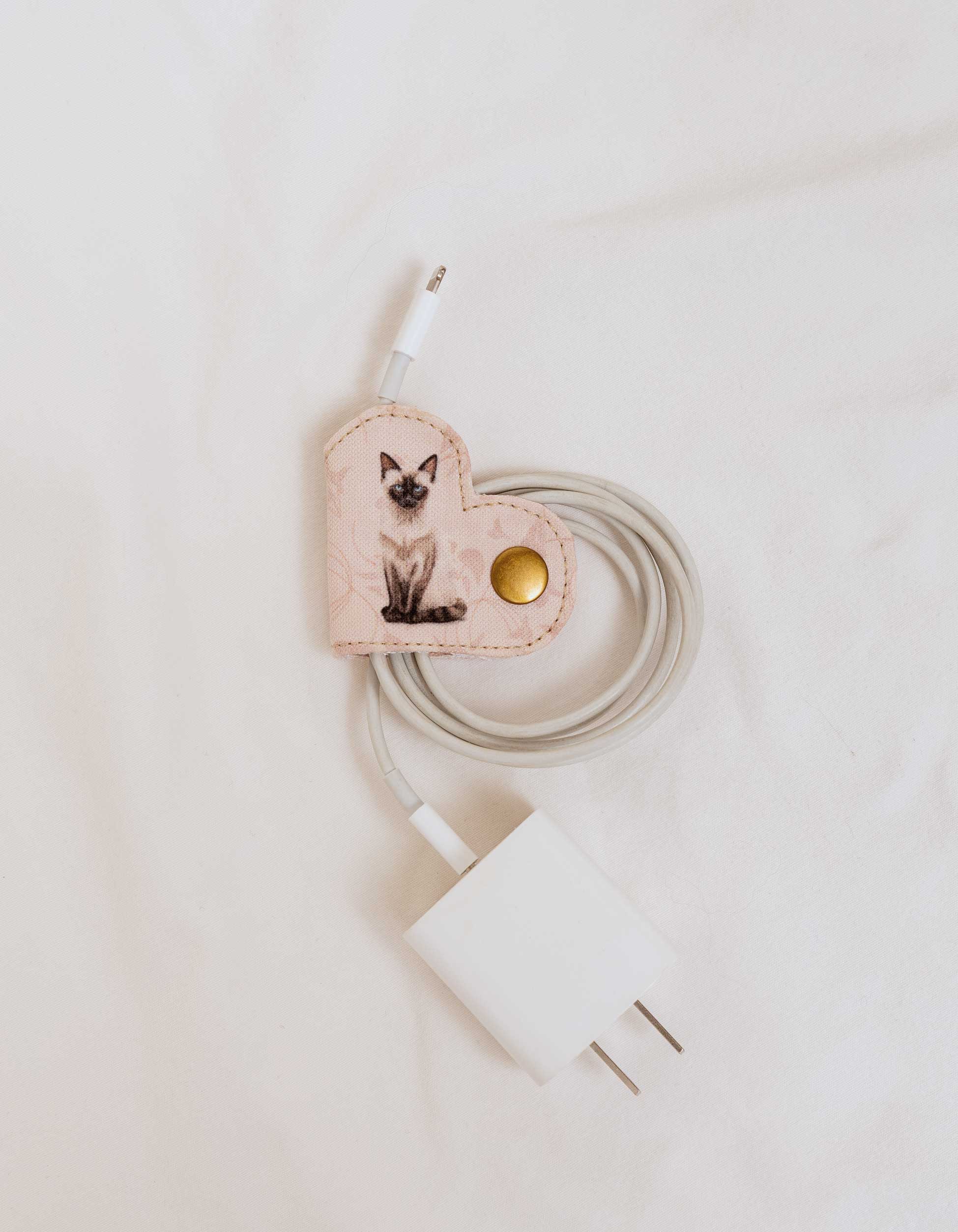 SUJETADOR DE CABLES GATO SIAMÉS STK001