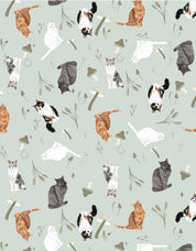 COSMETIQUERA GATOS CRIOLLOS VERDE CTK001