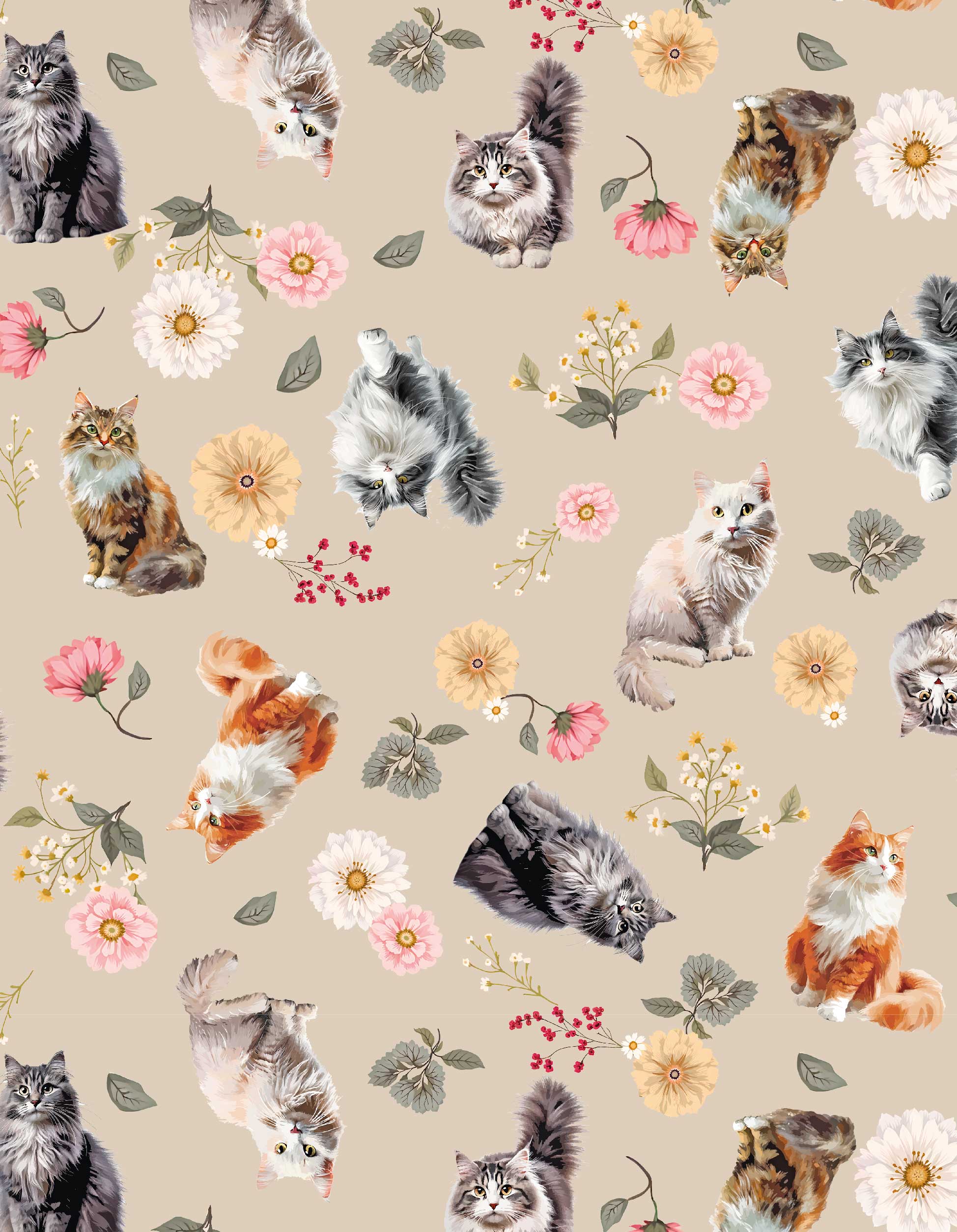 COSMETIQUERA GATOS PELUDOS NUDE CTK001