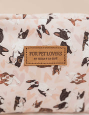 COSMETIQUERA  BOSTON TERRIER ROSADA CTK001