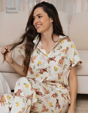 PIJAMA PANTALÓN GOLDEN LIMONES  TP0053