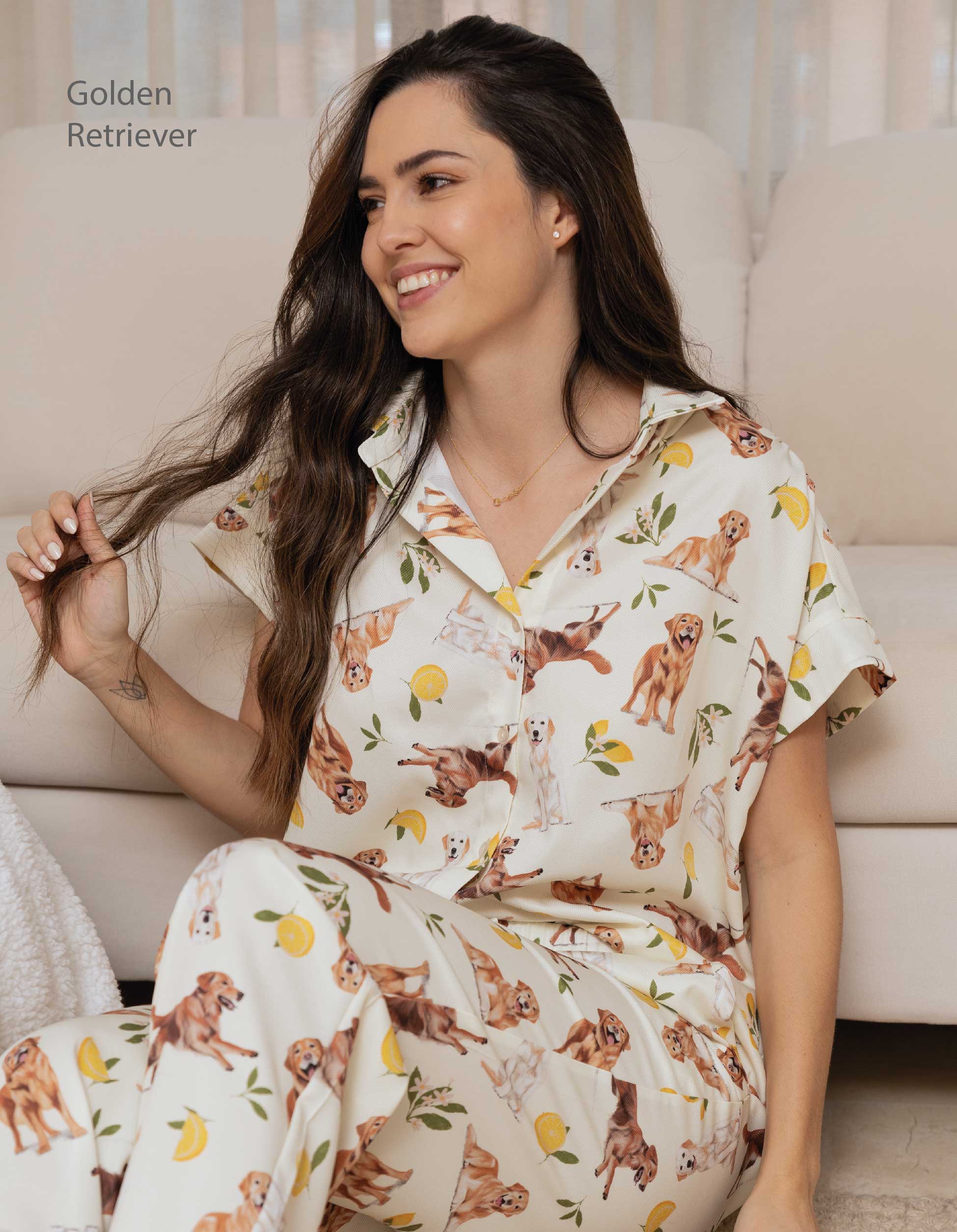 PIJAMA PANTALÓN GOLDEN LIMONES  TP0053