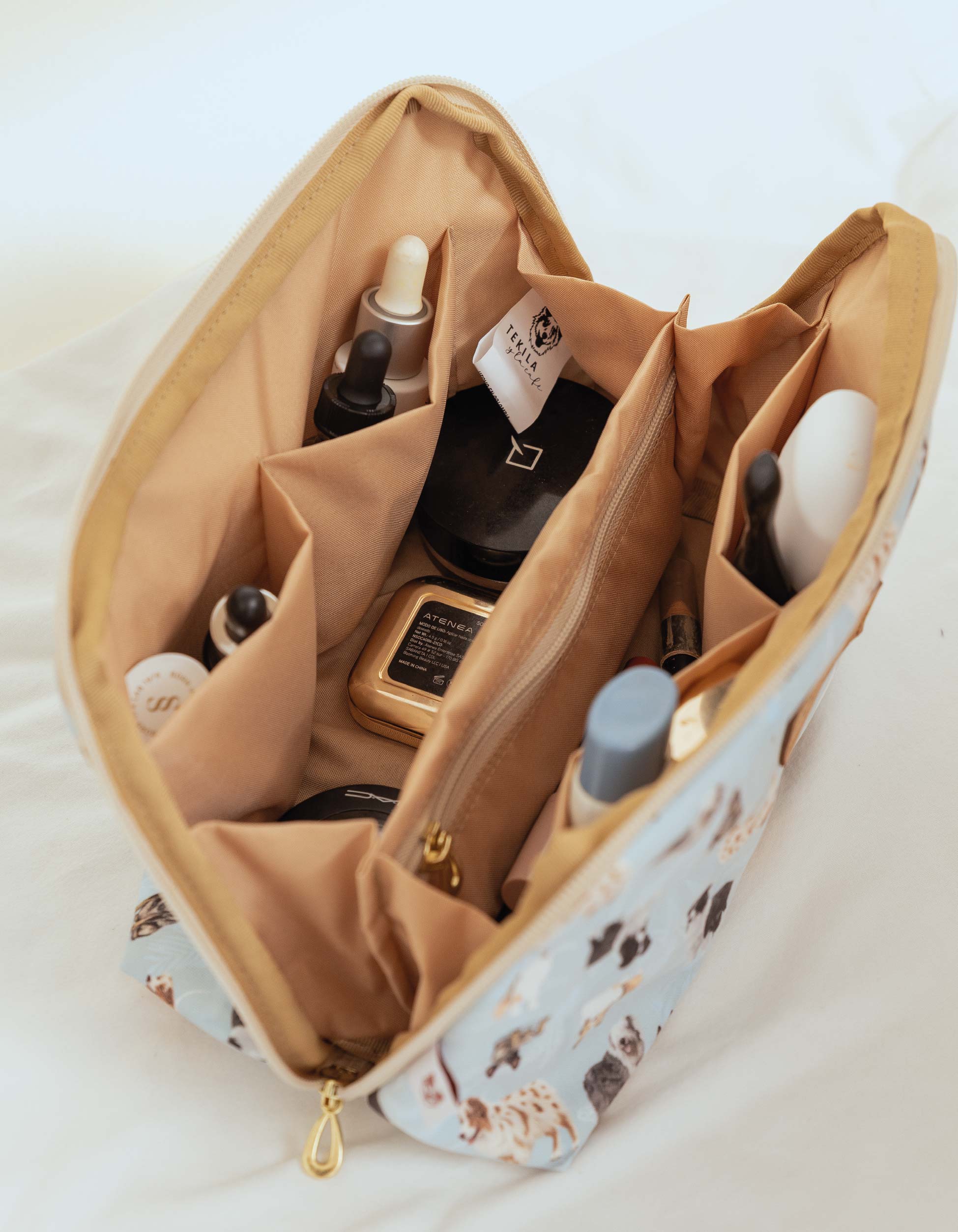 COSMETIQUERA VIAJERA PASTORES AZUL VTK001