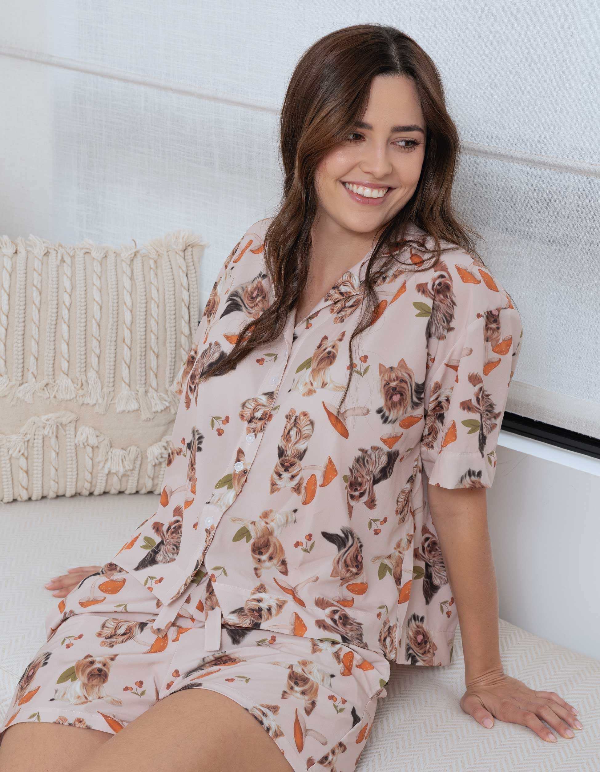 PIJAMA  SHORT YORKIE TS0027