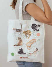 TOTE BAG GATOS CBK002