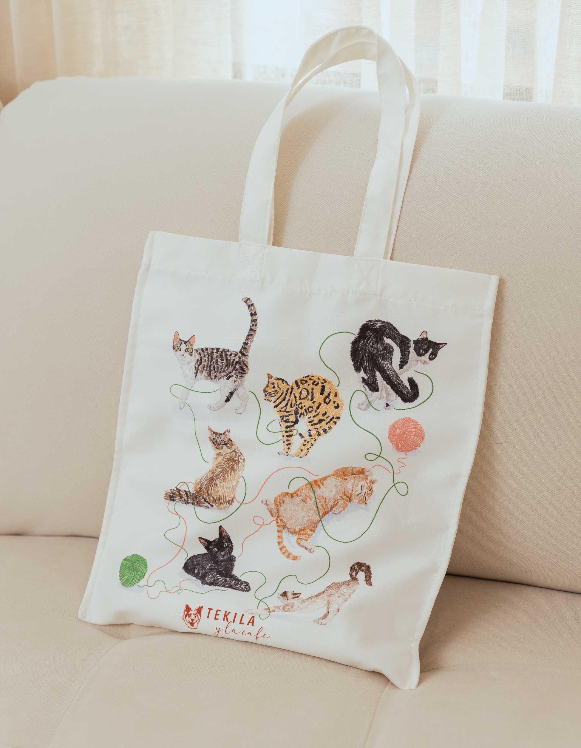 TOTE BAG GATOS CBK002