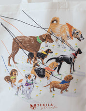 TOTE BAG PERROS CBK002