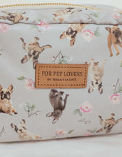 COSMETIQUERA BULLDOG FRANCÉS GRIS CTK001