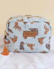 COSMETIQUERA SALCHICHA AZUL CTK001