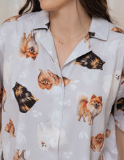 PIJAMA PANTALÓN POMERANIA GRIS TP0042