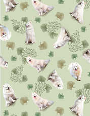 COSMETIQUERA SAMOYEDO VERDE CTK001