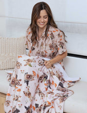 COBIJA  YORKIE ROSADA CBT001