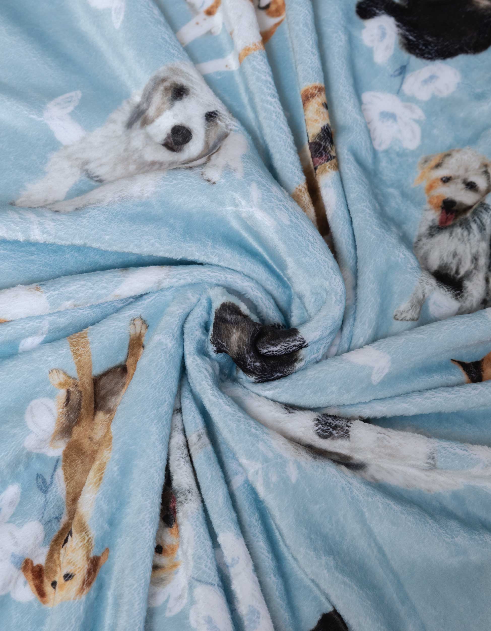 COBIJA PERROS CRIOLLOS AZUL CBT001