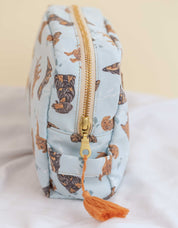 COSMETIQUERA SALCHICHA AZUL CTK001