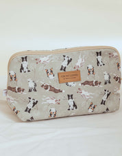 COSMETIQUERA VIAJERA BORDER COLLIE VERDE VTK001