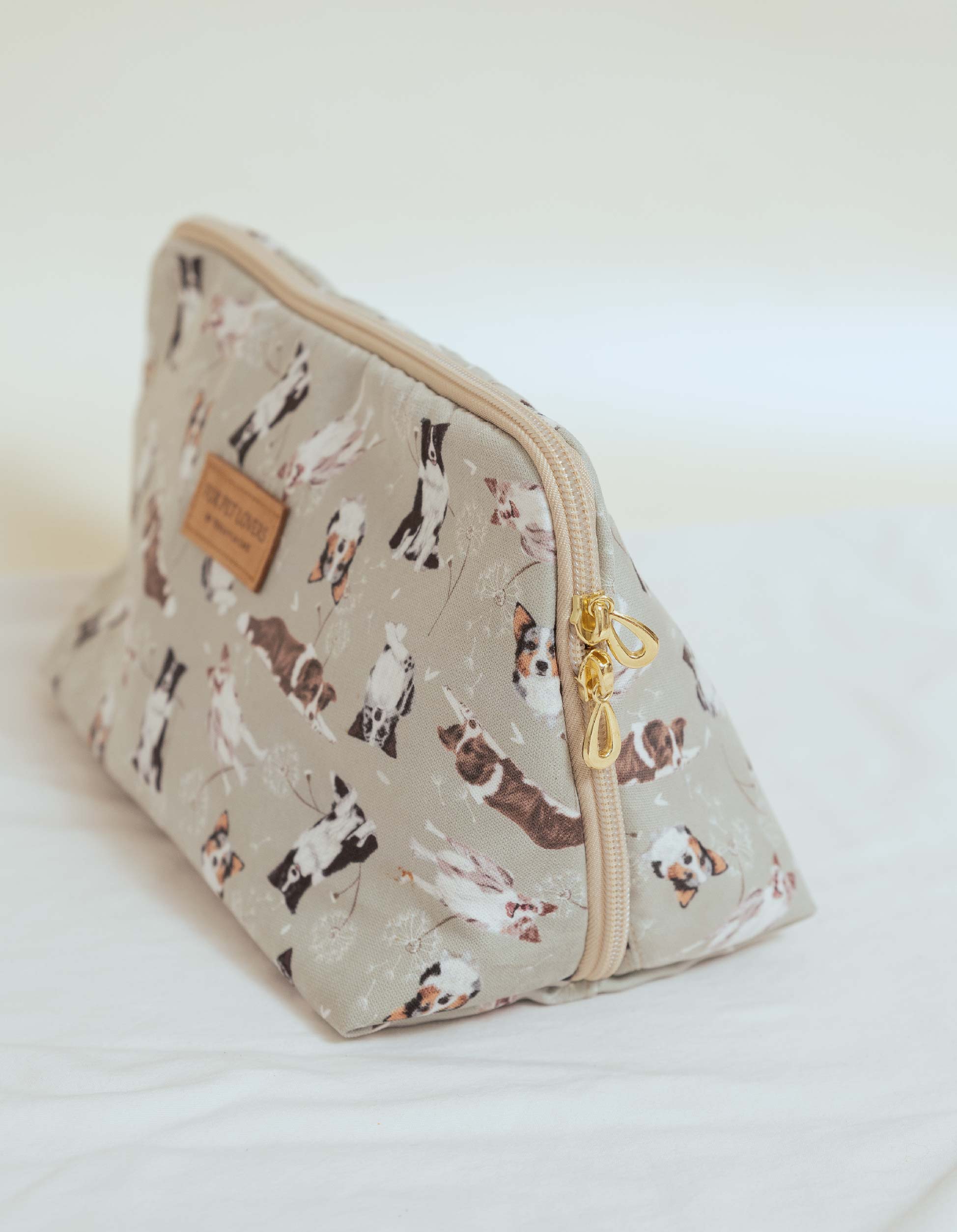 COSMETIQUERA VIAJERA BORDER COLLIE VERDE VTK001