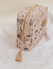 COSMETIQUERA GATOS SIAMÉS ROSADA CTK001