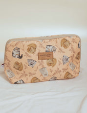 COSMETIQUERA VIAJERA GATOS PERSA BEBÉ CORAL VTK001