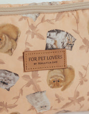 COSMETIQUERA VIAJERA GATOS PERSA BEBÉ CORAL VTK001