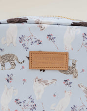 COSMETIQUERA GATOS MULTIRAZA AZUL CTK001