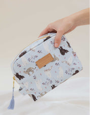 COSMETIQUERA GATOS MULTIRAZA AZUL CTK001