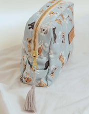 COSMETIQUERA PERROS CRIOLLOS AZUL CTK001