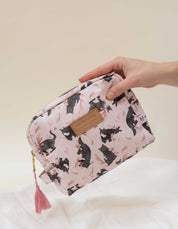 COSMETIQUERA GATOS NEGROS CTK001