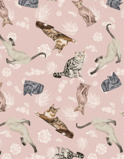 COSMETIQUERA GATOS MULTIRAZA ROSADO CTK001