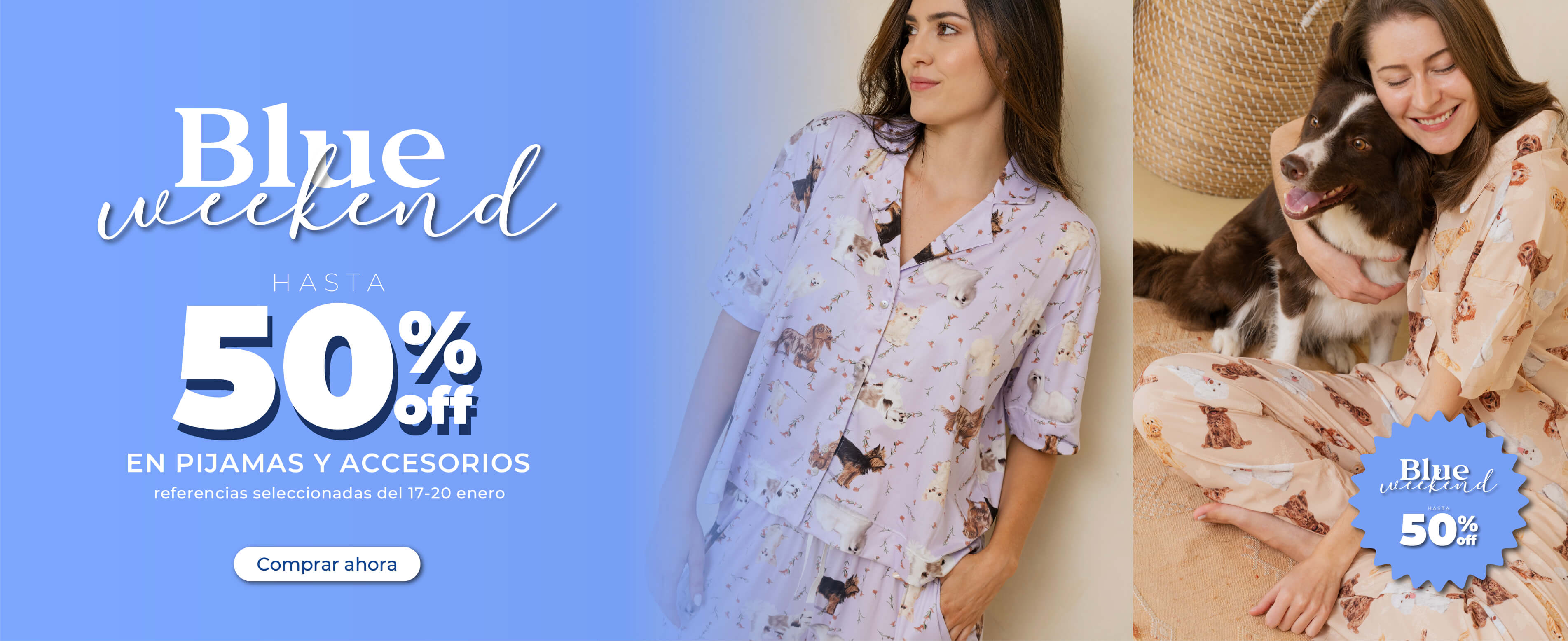 BLUE SALE ¡HASTA 50%OFF!