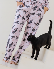 PIJAMA PANTALÓN GATOS NEGROS TP0050