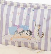 COSMETIQUERA PLANA GATOS ACOSTADOS CTKP01