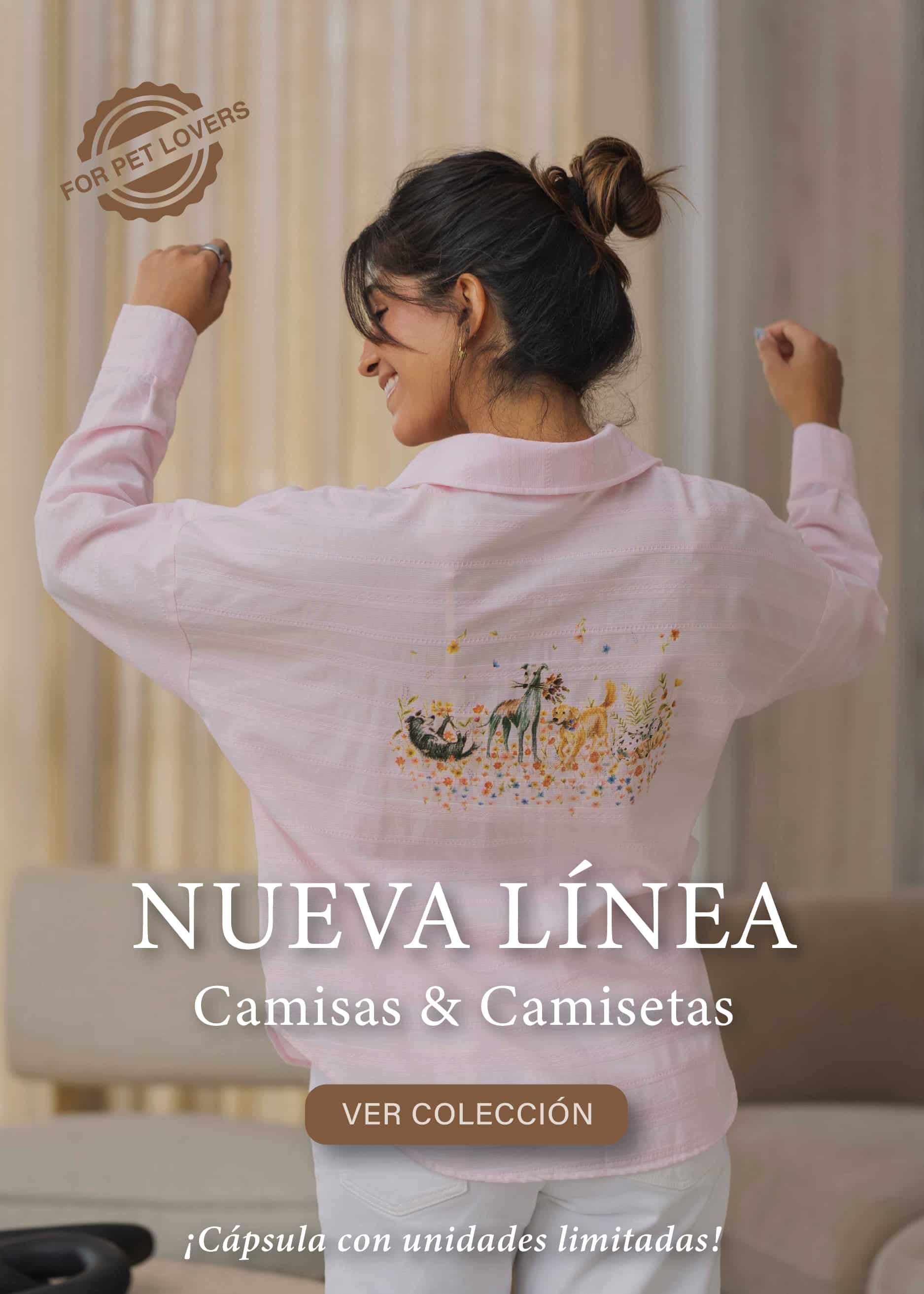 Camisas y camisetas para mujer inspiradas en perros y gatos