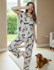 PIJAMA PANTALÓN SALCHICHA GRIS TP0084