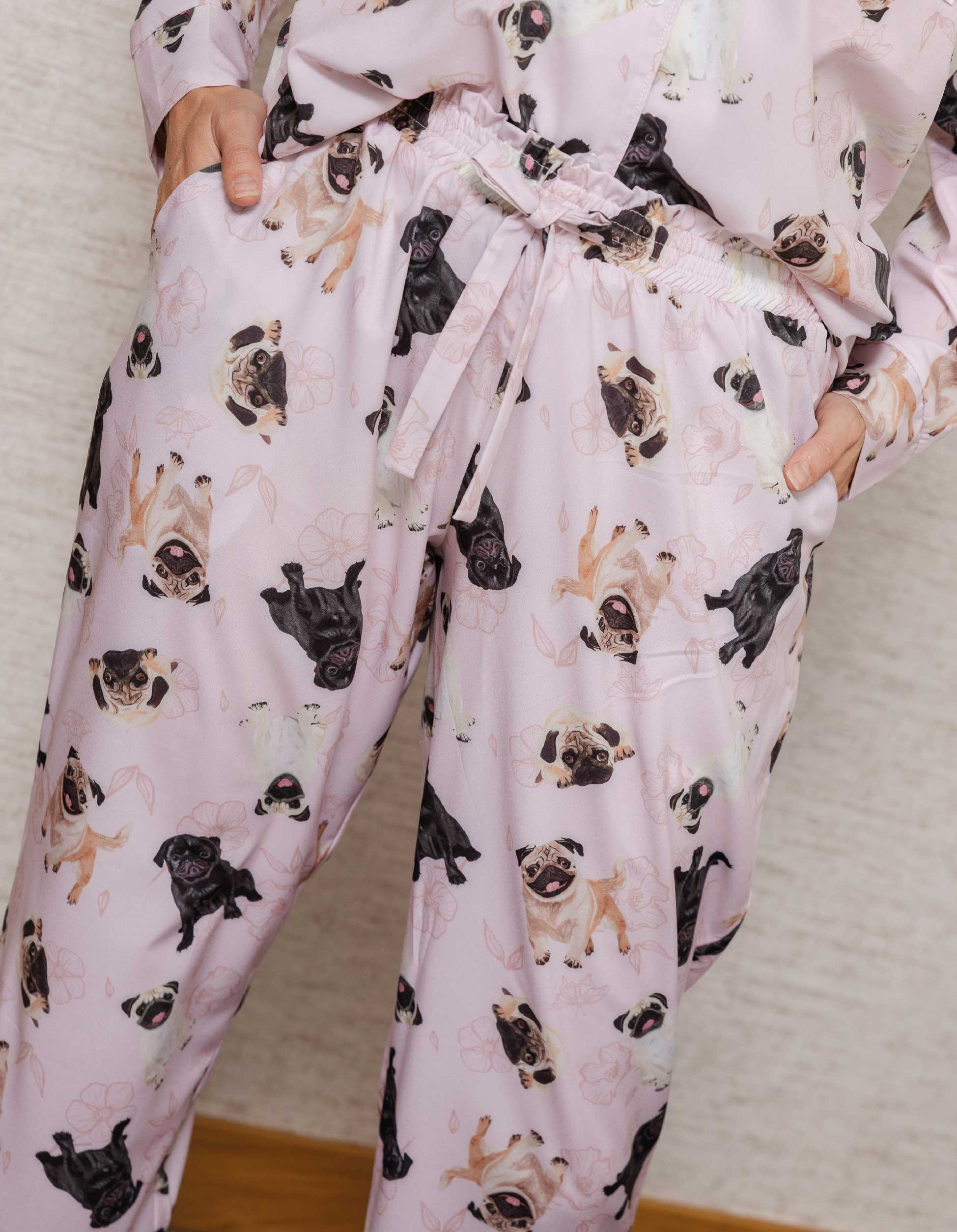 PIJAMA PANTALÓN PUG TP0030