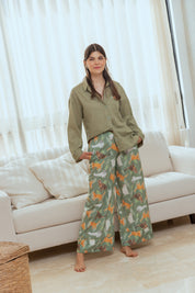 PIJAMA  GATO VERDE  PL0327