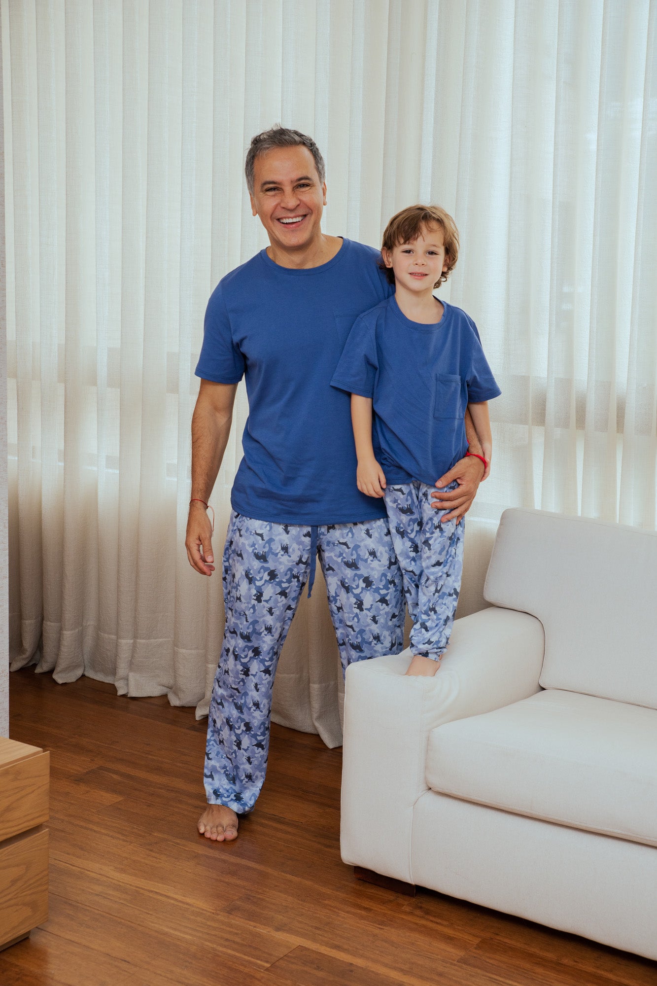 PIJAMA AZUL JOGGER NIÑO KD002