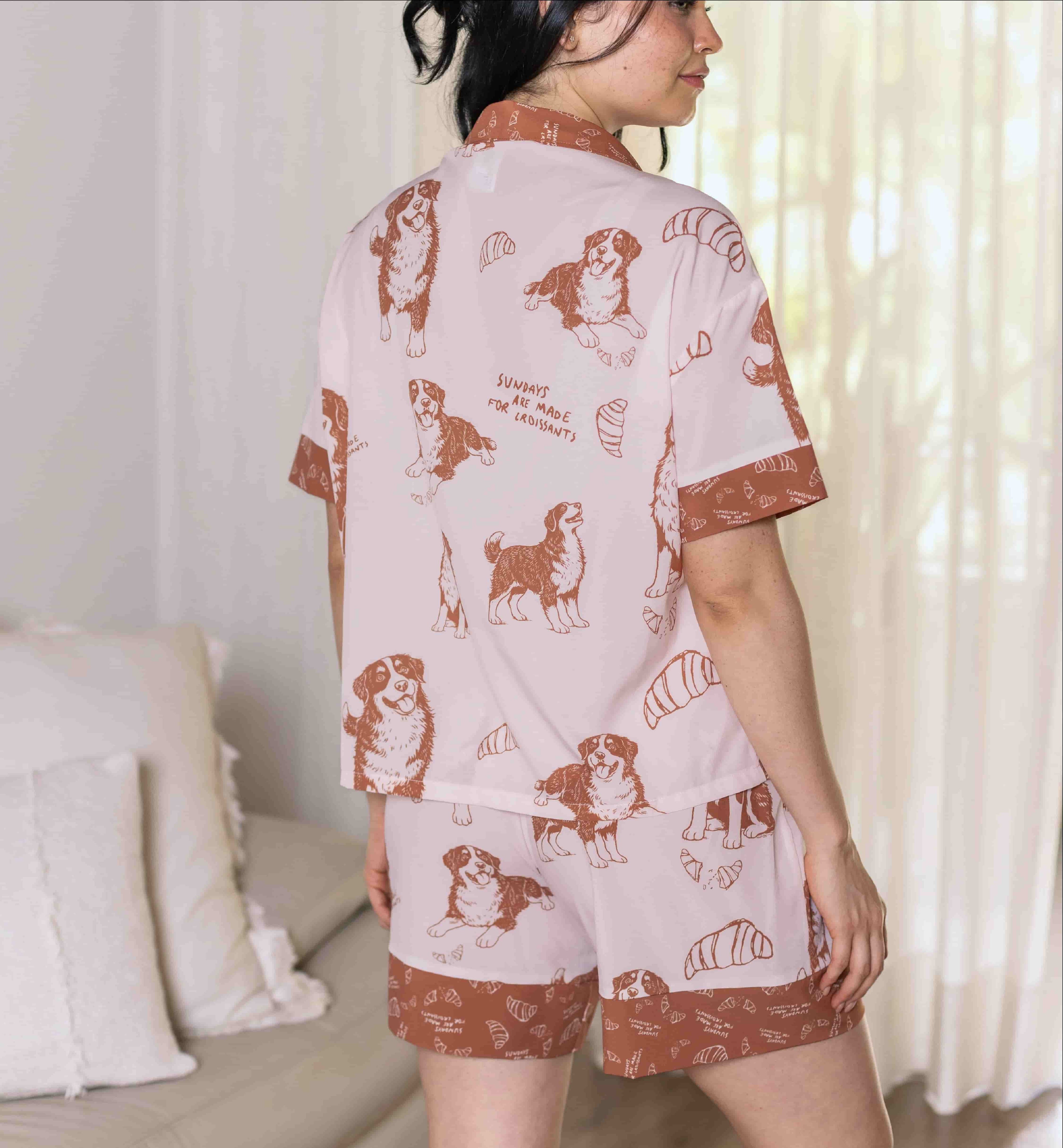 PIJAMA SHORT BERNÉS DE LA MONTAÑA TS0044